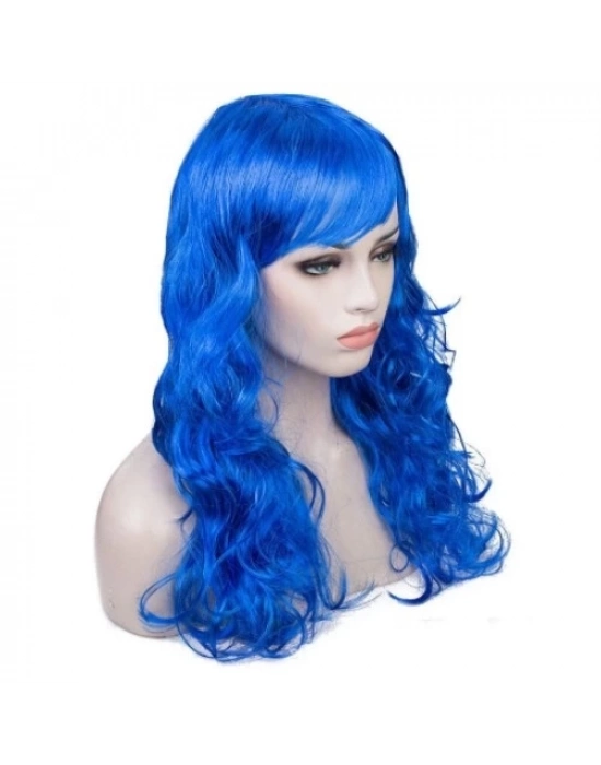 Mavi Renk Parti Peruğu