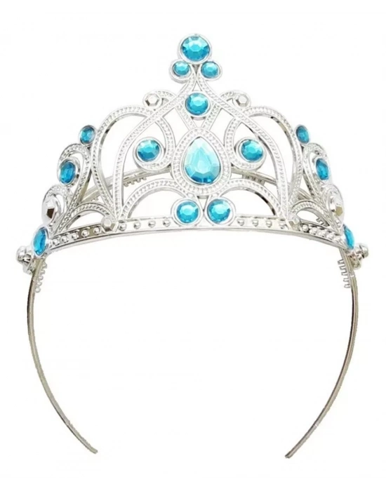 Mavi Taşlı Prenses Tacı