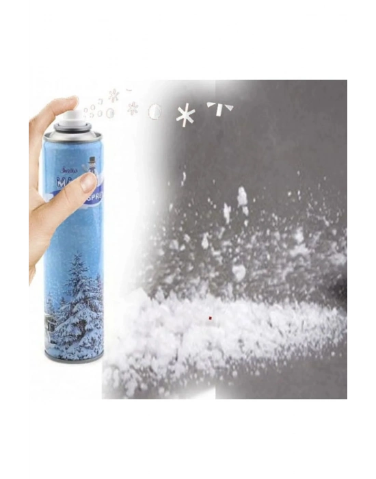 Max Kar Köpüğü Spreyi, Eriyen Kar Taneleri, Parti Köpük Karı Yapar Kar Yağdıran Sprey 300 ml