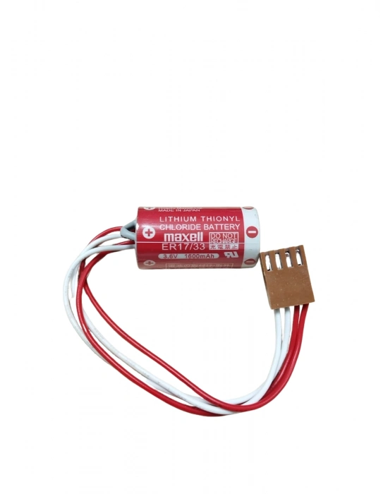 Maxell Er17/33 3.6v 2/3a 4 Pın Size Lithium Pil - Kahverengi Soket