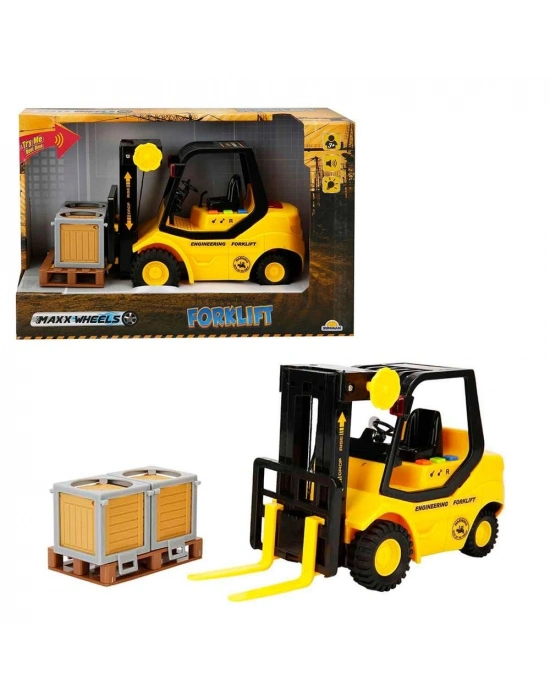 ® Maxx Wheels Sesli ve Işıklı Forklift 24 cm 1 Adet Fiyatıdır
