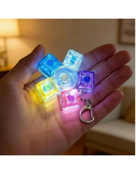 Mekanik Switch Klavye Stres Çarkı - Renkli Tuşlu Fidget Oyuncak