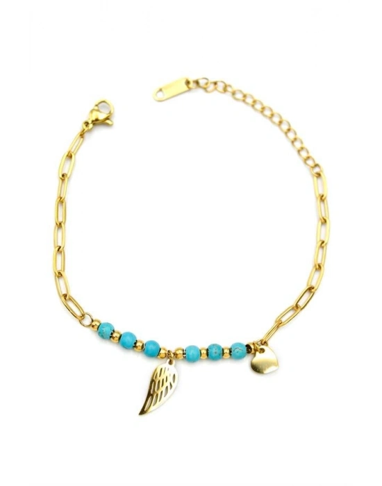 Melek Kanadı Bileklik - Altın