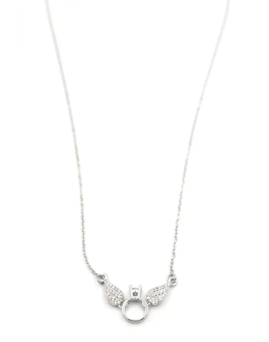 Melek Tektaş Kolye - Gümüş