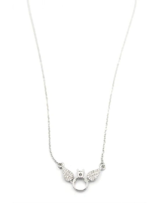 Melek Tektaş Kolye - Gümüş