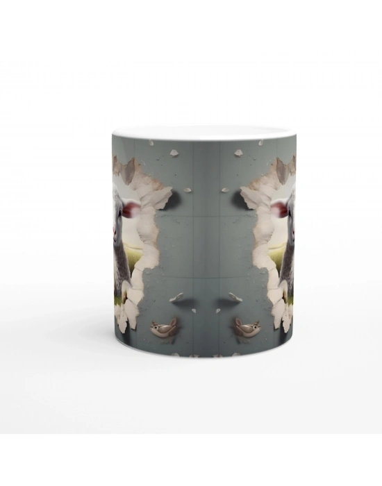 Meraklı Kuzu Kupa Bardak