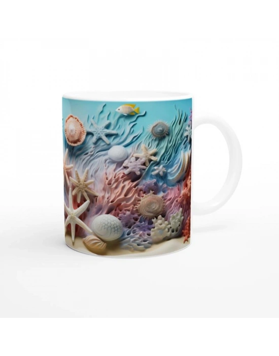 Mercan Bahçesi ve Tropik Balıklar Kupa Bardak