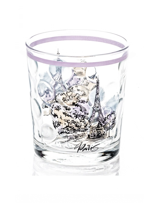 Meşrubat Bardağı Paris Desenli 1 Adet Royaleks-SGM08603