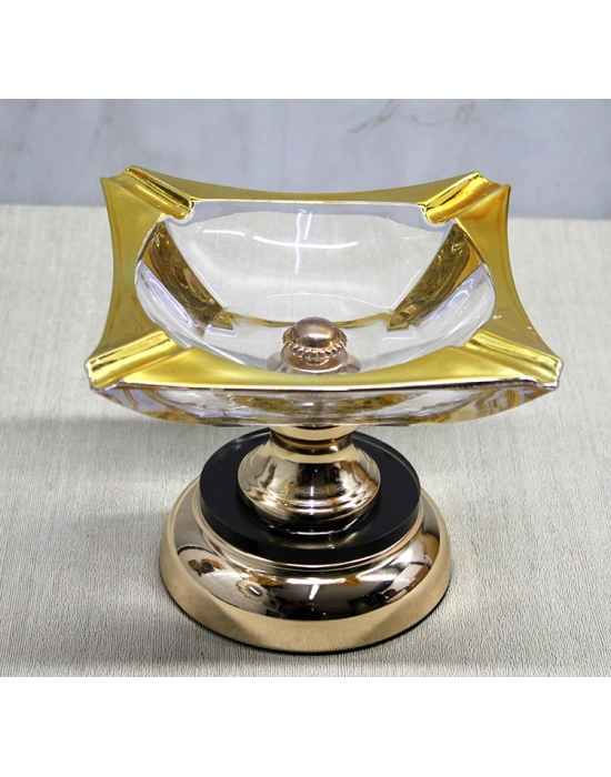 Metal Ayaklı Cam Küllük Model 3