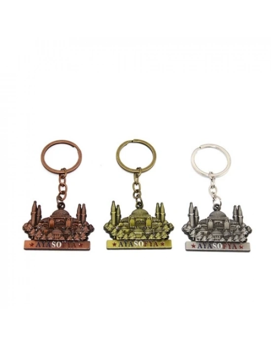 Metal Ayasofya Anahtarlık