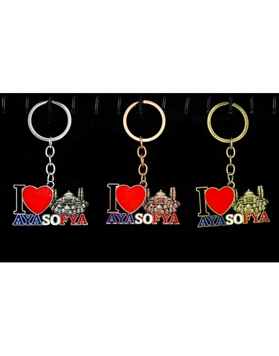 Metal Ayasofya Anahtarlık Alk2199