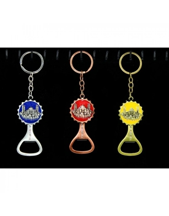 Metal Ayasofya Anahtarlık Ve Açacak Model 2