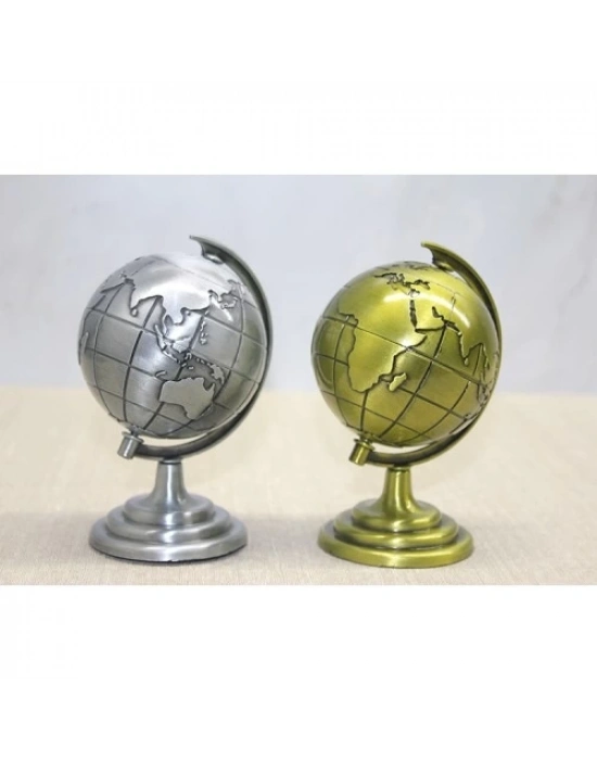 Metal Dünya Küre Model 2
