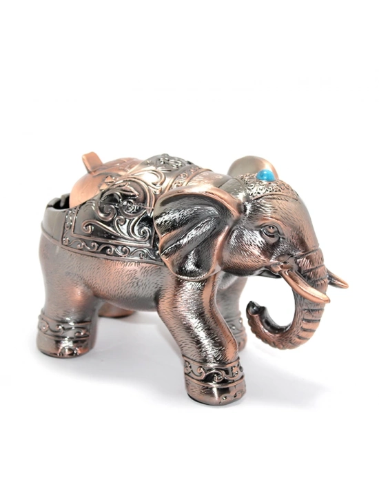 Metal Fil Figürlü Küllük Model 1