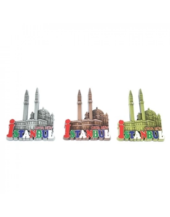 Metal İstanbul Temalı Yöresel Magnet Model 2