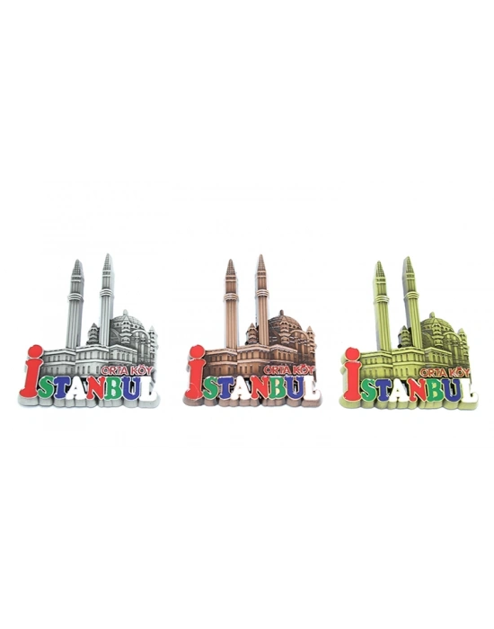 Metal İstanbul Temalı Yöresel Magnet Model 2