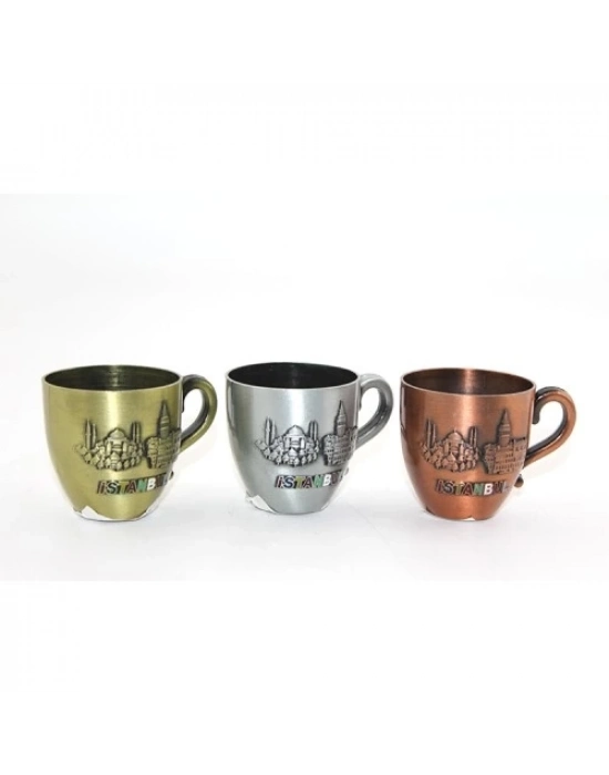Metal İstanbul Yöresel Bardak