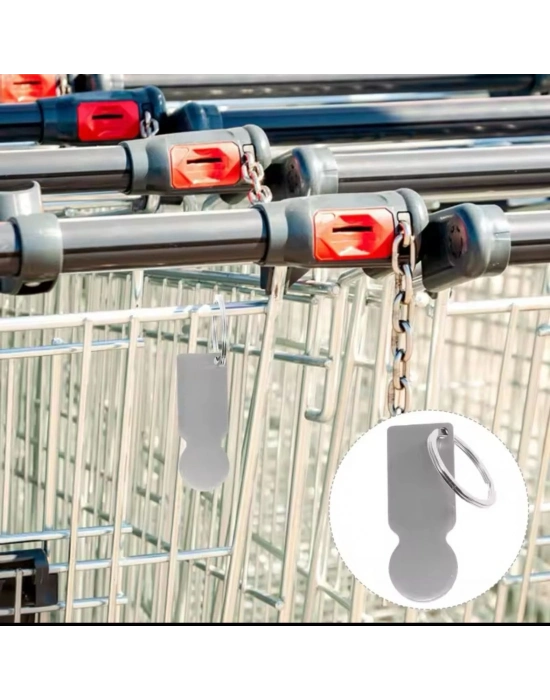 Metal Jeton Anahtarlık