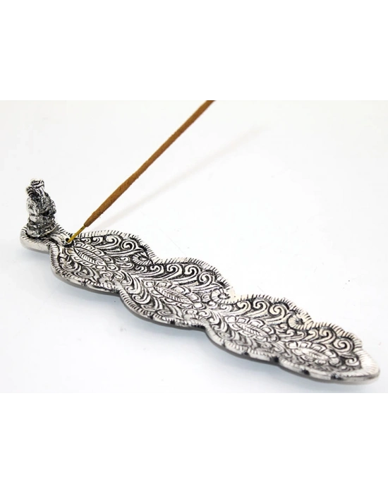 Metal Kayık Ganeşa Tütsülük