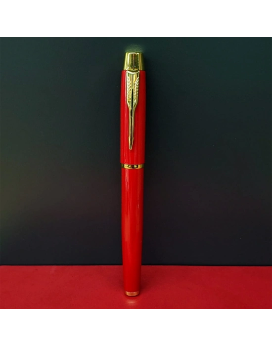 Metal Kırmızı Roller Kalem