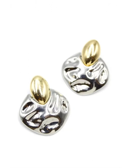 Metal Küpe - ÇOK RENKLİ