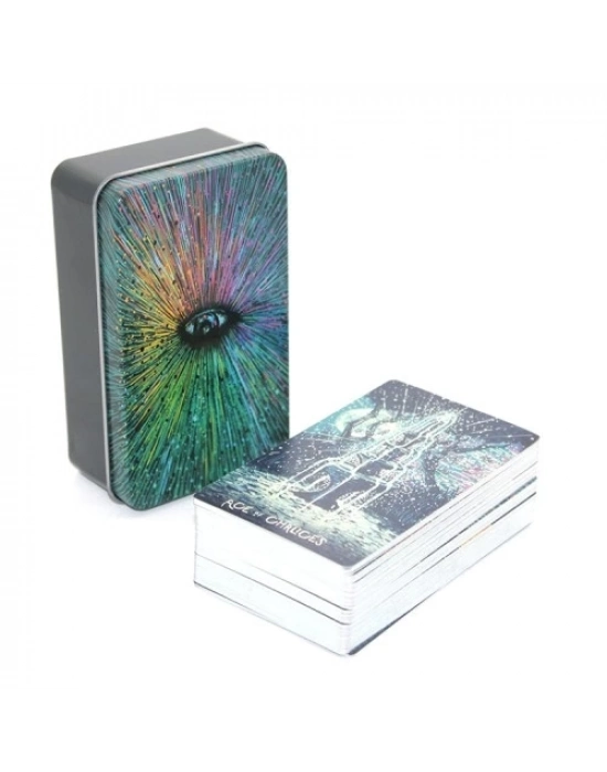 Metal Kutulu Tarot Kartı Prisma