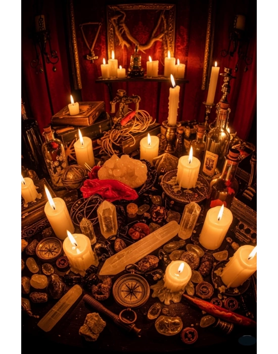 Metal Kutulu Tarot Kartı Witches Tarot