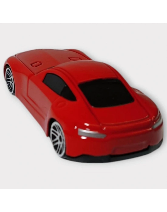 Metal Mini Arabalar  8 cm - Kırmızı - 1