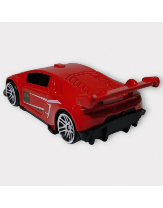 Metal Mini Arabalar  8 cm - Kırmızı - 3