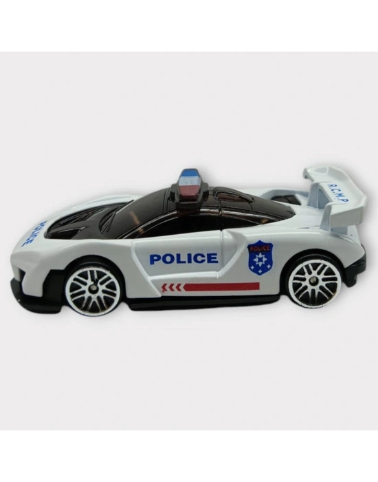 Metal Mini Polis Arabası  8 cm - Polis - 4