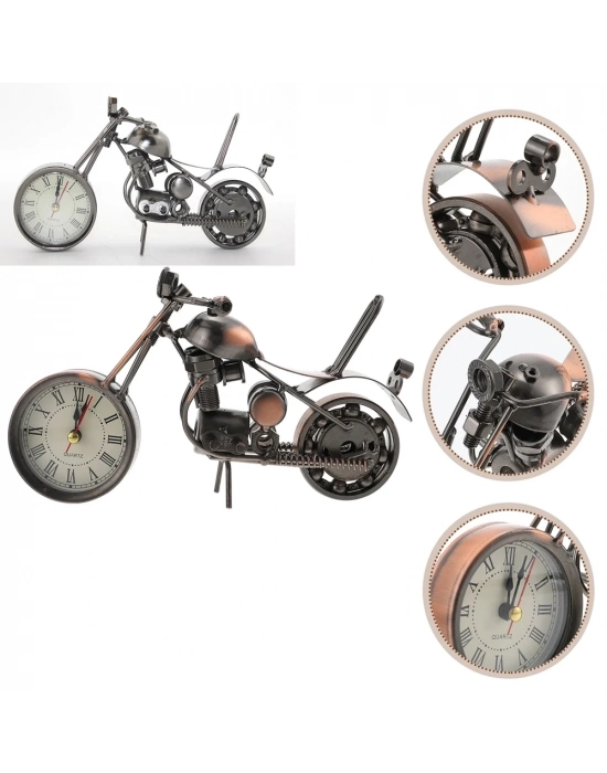 Metal Motosiklet Saat