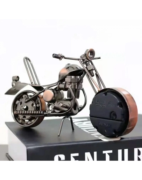 Metal Motosiklet Saat