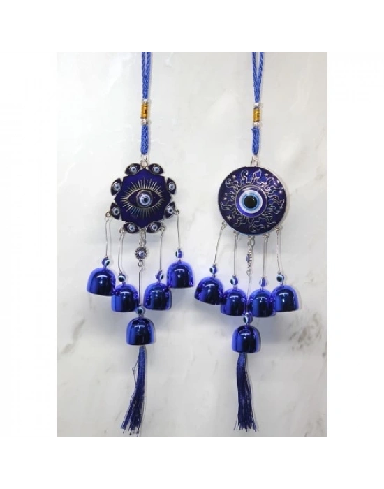 Metal Nazar Boncuğu Çan Model 10