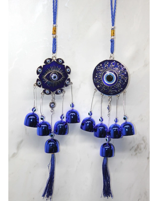 Metal Nazar Boncuğu Çan Model 10