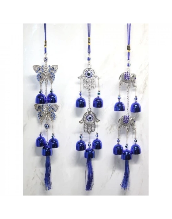 Metal Nazar Boncuğu Çan Model 12
