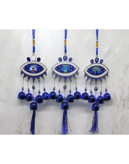 Metal Nazar Boncuğu Çan Model 4