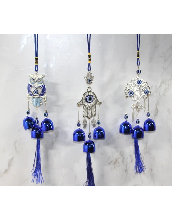 Metal Nazar Boncuğu Çan Model 6