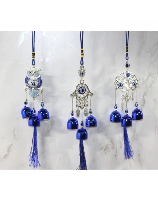 Metal Nazar Boncuğu Çan Model 6