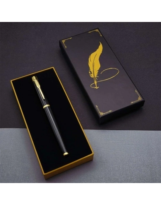 Metal Siyah Roller Kalem