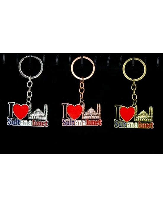 Metal Sultanahmet Anahtarlık Alk2216