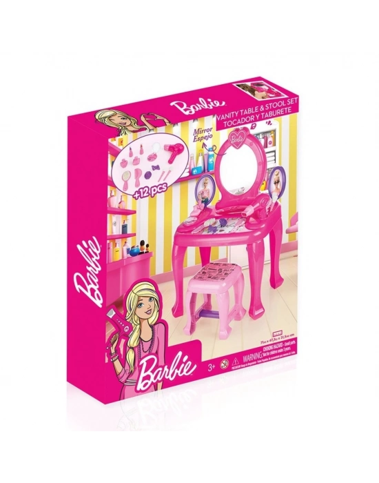 ® 1609 Ayaklı Makyaj Masası ve Sandalye Seti - Dolu