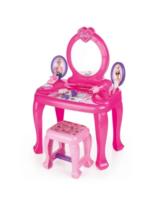 ® 1609 Ayaklı Makyaj Masası ve Sandalye Seti - Dolu