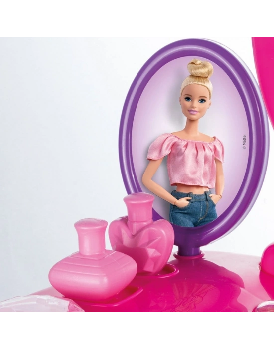 ® 1609 Ayaklı Makyaj Masası ve Sandalye Seti - Dolu