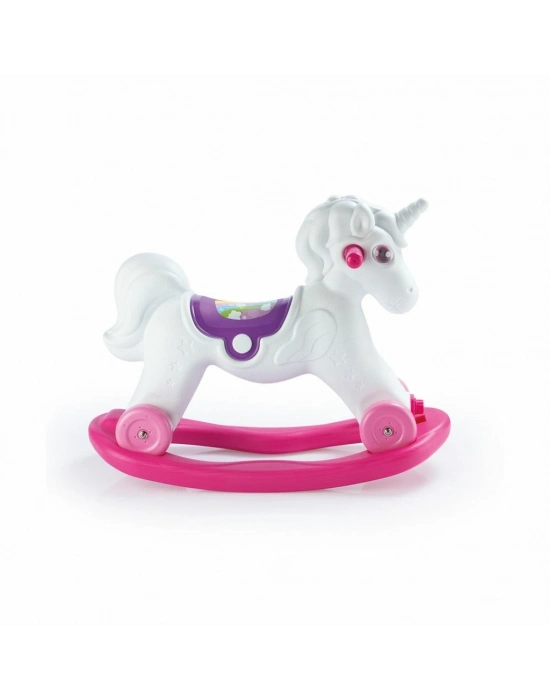 ® 2509 Tekerlekli Unicorn Sallanan At -Dolu