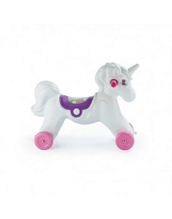 ® 2509 Tekerlekli Unicorn Sallanan At -Dolu