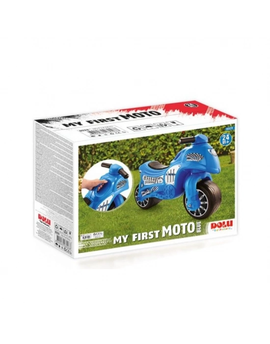 8029 İLK MOTORUM MAVİ TEKLİ KUTULU