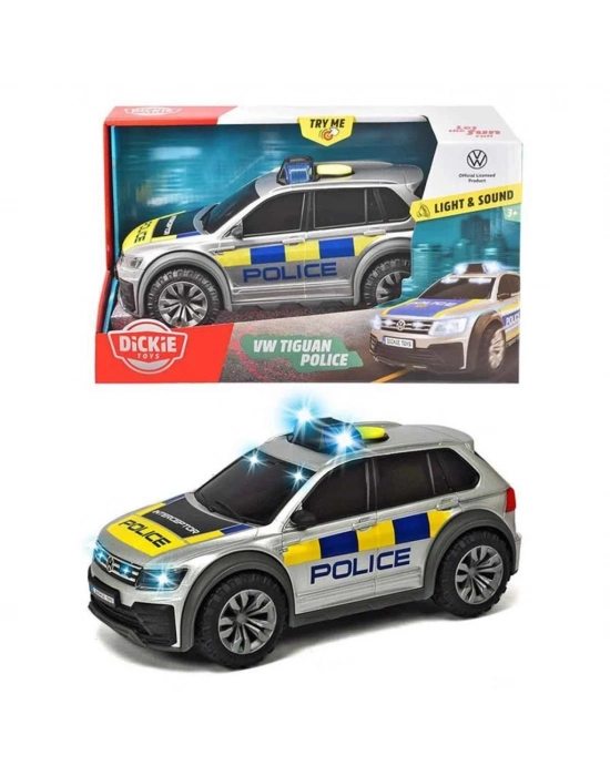®  Dickie Işıklı ve Sesli VW Tiguan Polis Arabası