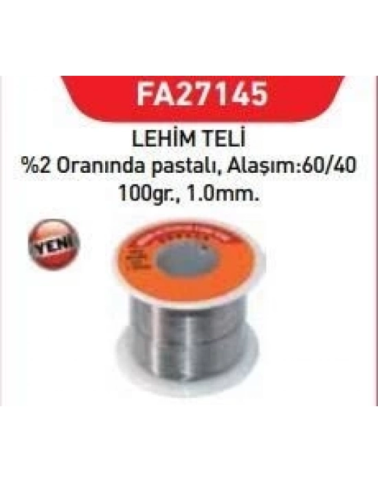 ® Fastbond 27145 Lehim Teli 1 mm 100 gr