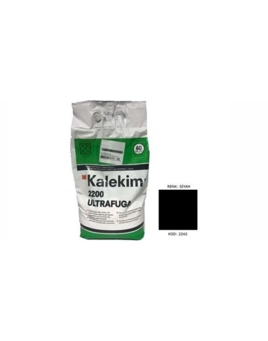 ® Kalekim Ultra Fuga 2242 Siyah 5 Kg