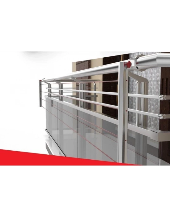 Koral Katlanabilir Balkon Çamaşır Kurutma Askılığı